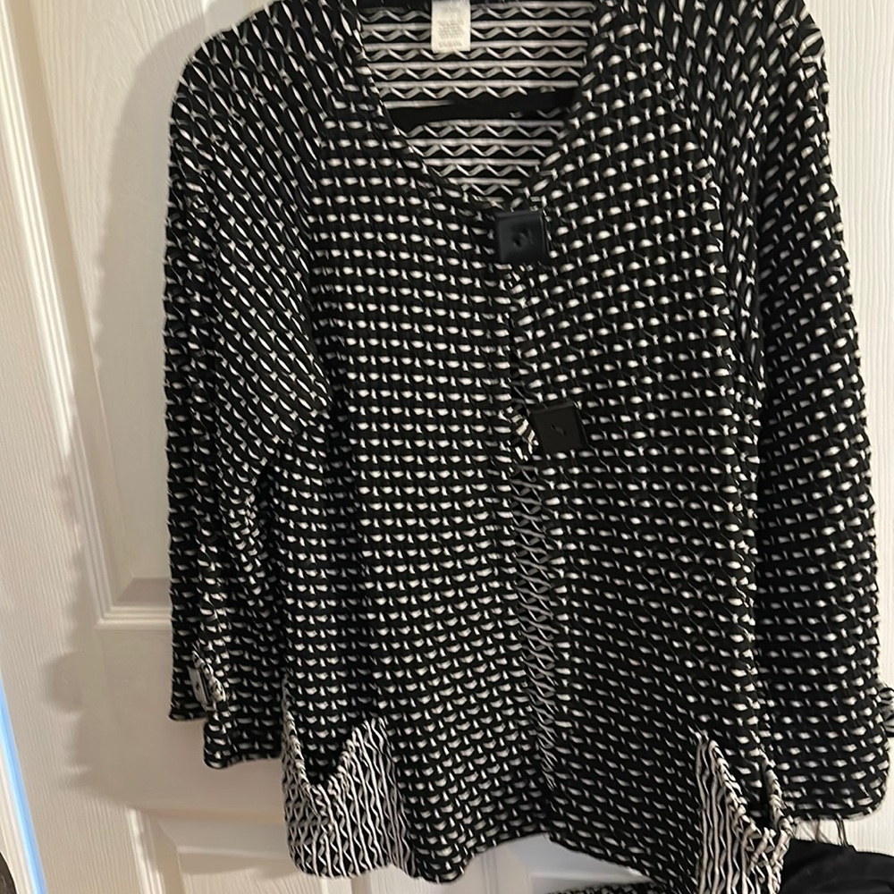 Women’s Knit Geometric Lightweight Jacket by Moonlight